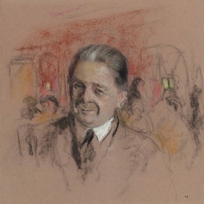 Studie für ein Porträt von Georges Bénard von Edouard Vuillard